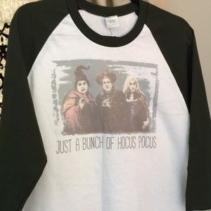 Just a Bunch of Hocus Pocus Fall baseball tee